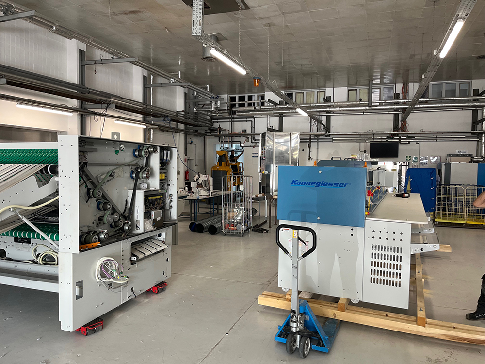 Impressionen Ausbau unserer Wäscherei im August 2025