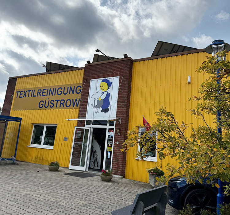 Neuer Wäschereistandort in Güstrow
