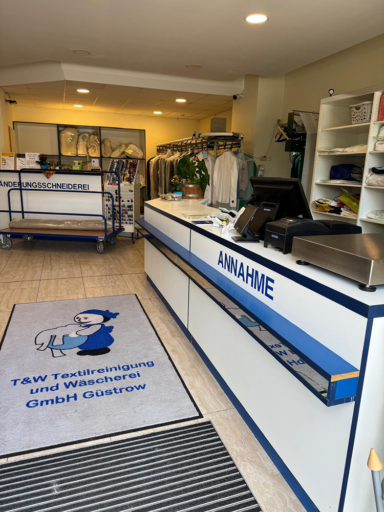 Neuer Wäschereistandort in Güstrow